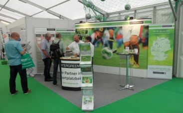 Demopark 2017: INTERGREEN AG im Rasenkompetenzzelt