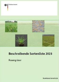 Beschreibende Sortenliste 2023