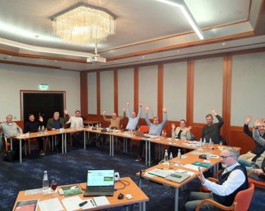 Gute Stimmung beim INTERGREEN-Partnertreffen in Fulda.