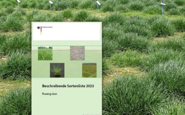 Neue Sortenliste „Rasengräser“ 2023 für den Fachmann