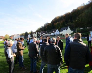 INTERGREEN-Kundenseminar bei bestem Wetter in Obernburg.