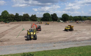 Renovierung Trainingsplatz 1. FC Bayreuth