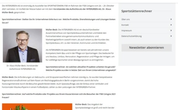 Die INTERGREEN AG auf der FSB Cologne