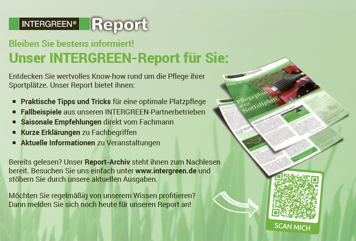 Unser INTERGREEN-Report für Sie